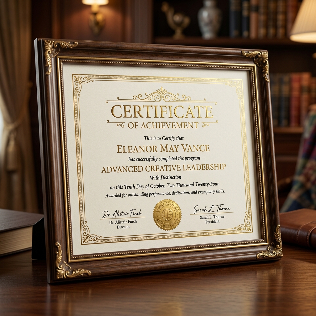 Certificate Printing